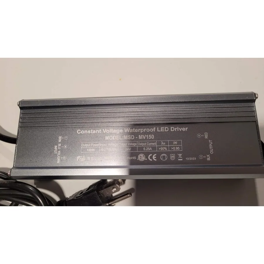 Forever Lights Power Supply, 150 W supplied in Forever Lights permanent lighting kits